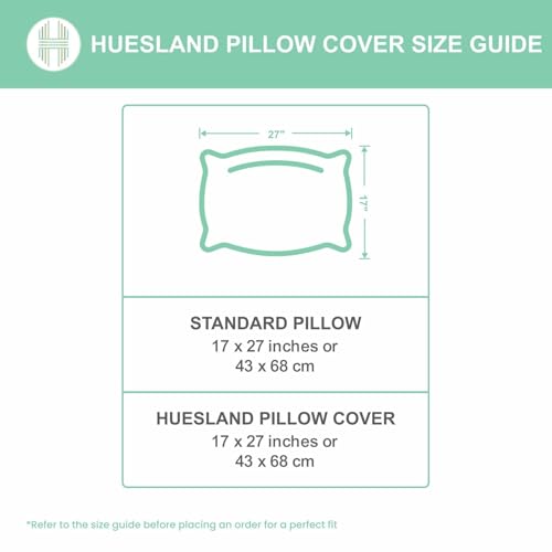 Image of Huesland by Ahmedabad Cotton 144 TC Cotton Pillow Covers Set of 2 - White & Antique Pewter