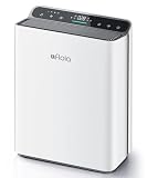 Air Purifier for Home Large Room Bedroom Up to 2000Ft² with PM2.5 Display Air Quality Sensor&Smart Auto Mode, 3-Stage Filter Cleaner Odor Eliminator, Remove Pet Dander Pollen Allergy Dust Mold Smoke