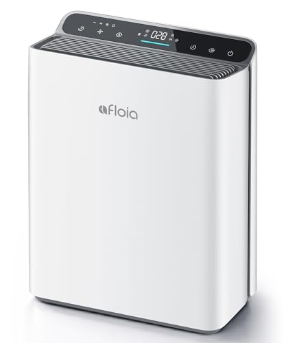 Air Purifier for Home Large Room Bedroom Up to 2000Ft² with PM2.5 Display Air Quality Sensor&Smart Auto Mode, 3-Stage Filter Cleaner Odor Eliminator, Remove Pet Dander Pollen Allergy Dust Mold Smoke