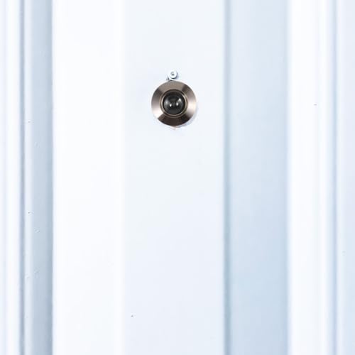 Mirilla de puerta NUOBESTY con cubierta de privacidad y lente gran angular de estilo antiguo miniatura 6