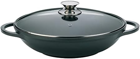 Cheffinger Wok Poêle Wok Woktopf Induction 36cm Fonte D'Aluminium...