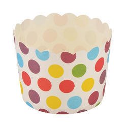 Muffins Paper Cup Owen Proof 100ML Pack of 30pc (Multicolored Assorted Denise)