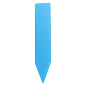 100 STKS Plastic Plant Labels, Waterdichte Plant Markers Kwekerij Tuin Labels Pot Garden Stake Tags Markering voor plantensoorten(blauw)