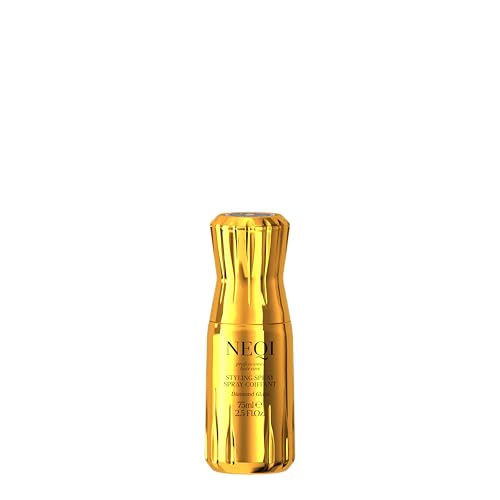 NEQI DIAMOND GLASS Spray Thermoprotecteur All 75ml – Spray brillance pour tous types de cheveux, protection hydratante, cheveux lisses et soyeux, effet glass...