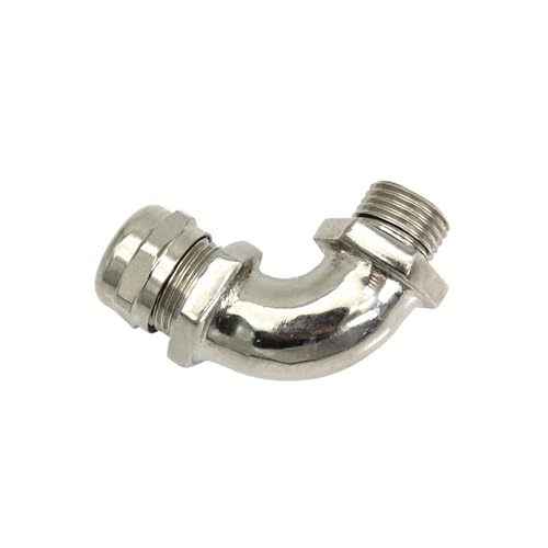 Raccord conduit flexible laiton 90° pour protection électrique durable