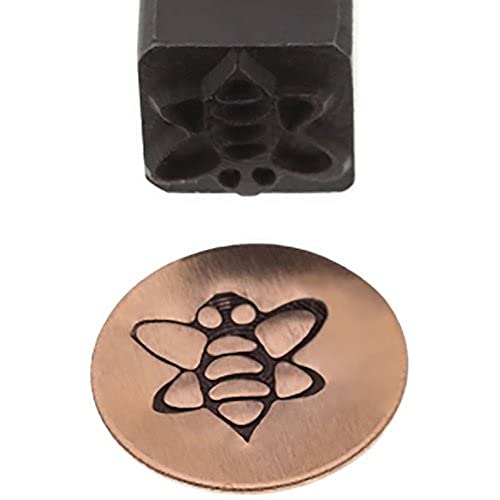 3/8" 10MM Jumbo Bumblebee Animal Hand Punch Stamp for Marking Pressing Gold Silver Copper Jewelry Charms Pendants Jewelry Tool