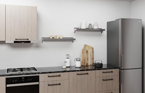 Image of AmGood 6 in. x 30 in. Stainless Steel Wall Shelf | NSF | Metal Shelving | Garage, Laundry, Storage, Utility Room | Restaurant, Commercial Kitchen