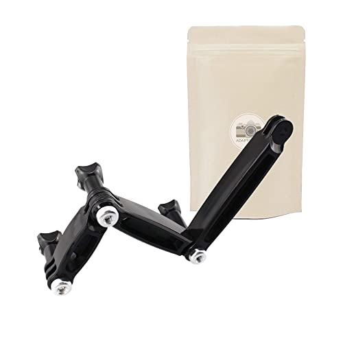 Adaptout X3 Bras d'Extension pour GoPro Déport 68mm 88mm 108mm Support d'Extension avec Pivot pour Camera Go Pro Hero 2/3/3+/4/5 Marque FRANÇAISE