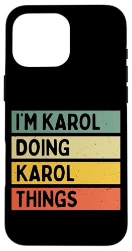 I'm Karol Doing Karol Things �ʔ������� �X�}�z�P�[�X iPhone 16 Pro Max �p