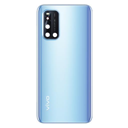 Back Battery Panel for Vivo V19 pro(Glass) Mystic Silver-Mystic Silver