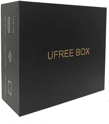 Ufree Box Fully Loaded -Channel - Movies - TV Series - Easy Setup Smart Box for TV 8K/4k HDR-Android 14.0