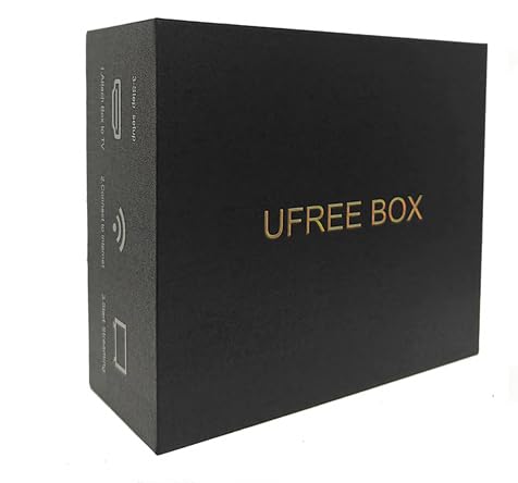 Ufree Box Fully Loaded -Channel - Movies - TV Series - Easy Setup Smart Box for TV 8K/4k HDR-Android...