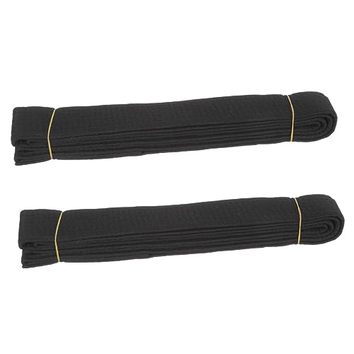 Cinturón de Taekwondo con nudo firme ibasenice en poliéster resistente