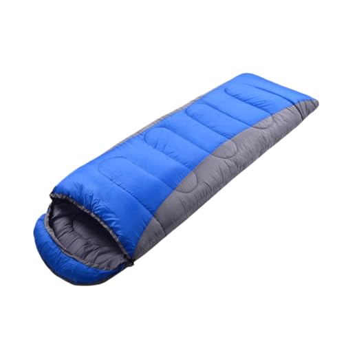 HOUDERCO 冬用加厚スリーピングバッグ 防水軽量キャンプシュラフ 大人用ハイキングアウトドア快適保温寝袋