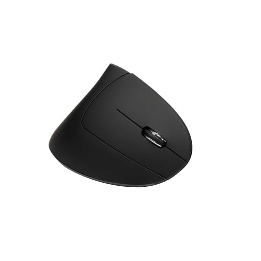 MS605 Mouse Vertical sem fio Preto