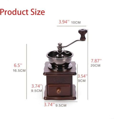 Eitonbu Ceramic Burr Coffee Grinder