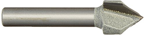 Vermont American 23120 1/2-Inch by 90-Degree Carbide Tipped V-Groove Router Bit, 2-Flute 1/4-Inch Shank