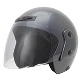 ISHINO SHOKAI バイク ヘルメット ジェット ライトスモークシールド ISN21305 ISN505 SG規格 PSC規格 石野商会 FS-505 フリー(57～60cm未満程度) ガンメタ