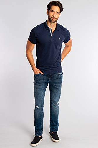 Polo Estampada, Sergio K, Masculino, Marinho, M