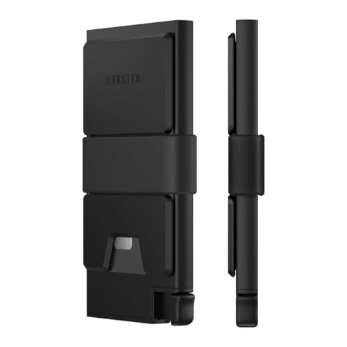Image of Ekster Aluminum Cardholder Wallet for Men | Metal Wallets with RFID Blocking Layer | Slim & Minimalist Aluminum Wallet with Push Button for Quick Card Access