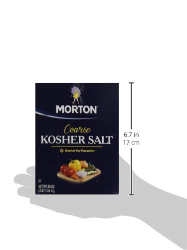 Morton Salt Kosher Salt, 3 Lb, 2 Pk #TOP1