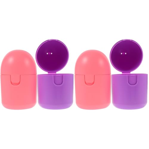 Gogogmee 2sets Organizer Cleaner Women's Supply Box Portable Steamer Period Holder Microwave Cleaner 2pcs*2