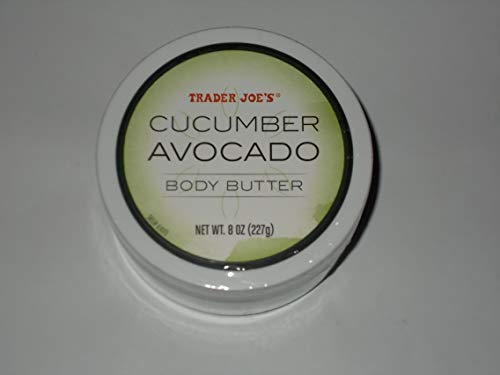 Trader Joe's Cucumber Avocado Body Butter 8 ounce jar