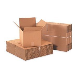Box Partners 1085 10 in. x 8 in. x 5 in. Corrugated Boxes- 25
