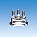 6512-24 - Flat Flange Reaction Head, 3 Necks - Flat Flange Reaction Head, Ace Glass - Each
