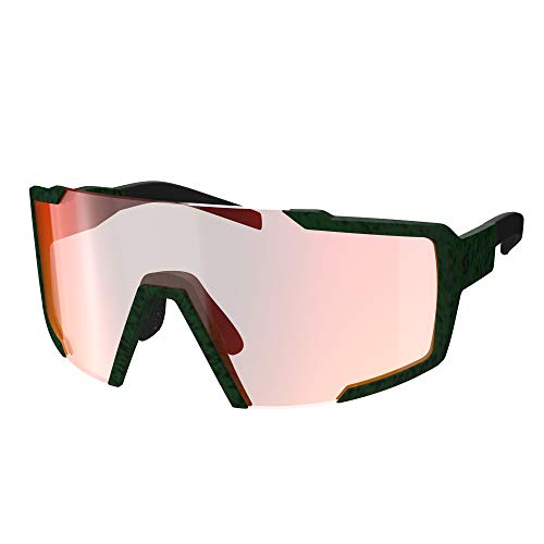 SCOTT Occhiali Sunglasses Shield Iris Green Red
