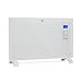 Klarstein Stufa Elettrica Basso Consumo, Stufa Elettrica 2000W, Termoconvettore con Rotelle, Termosifone Elettrico Portatile, Termoconvettore a Parete con Termostato, Stufetta per Casa