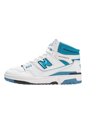 New Balance 650R Mens White Heritage Blue BB650RCK Size 9
