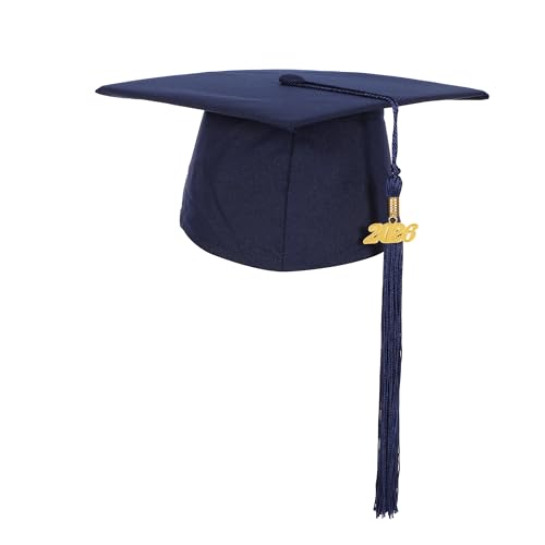 Image of Matte Kindergarten Preschool Graduation Gown and Cap Set with Year Tassel for Kids