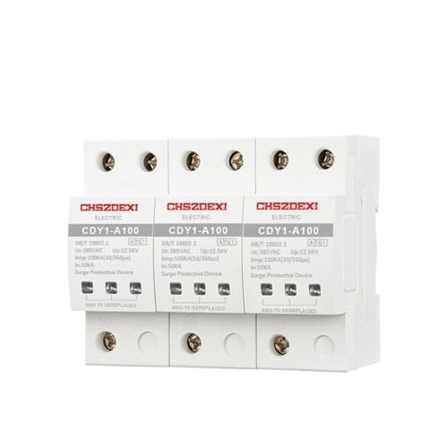 Parasurtenseur triphasé industriel 1P 2P 3P 4P de protection contre surtensions