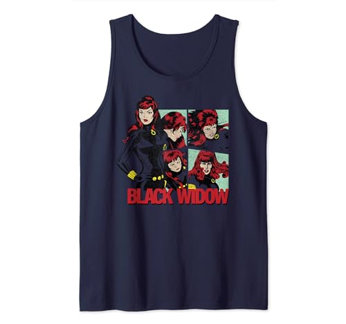 Débardeur Marvel Black Widow haut d'été sans manches pour femme