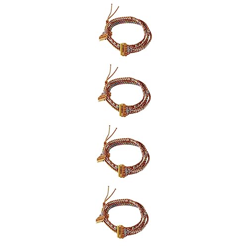 Bracelet montre de remplacement perlé OSALADI pour peau sensible