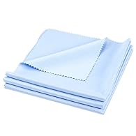 Package Content: You will receive 3pcs blue instruments cleaning cloths with the size of 30x30cm / 11.8x11.8inch. Enough for your needs of cleaning & polishing musical instruments. Premium Material: Made of high quality microfiber cloth, wear resista...