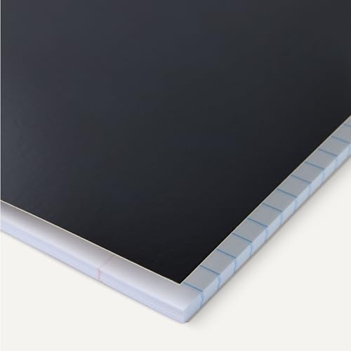 Image of Amazon Basics Wide Ruled Spiral Notebook, For Work and School, 70 Sheets, 8 inch x 10.5 inch, Assorted Solid Colors, 5 pack