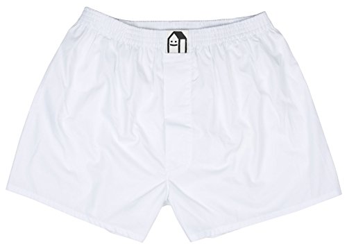 Lousy Livin Underwear Herren Boxershorts Plain White Gr. XL