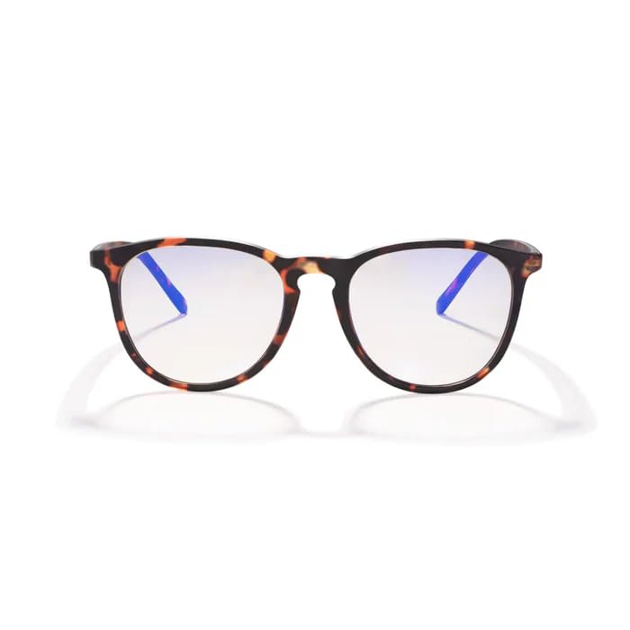 Image of BluBlocker Hyde Park Tech Glasses (Demi-Tortoise): Healthier Eyes and Better Sleep. Blue Light Glasses for Computer, TV, Gaming | Blue Light Glasses | Sunglasses | Blue Blockers | Blue Light Blockers