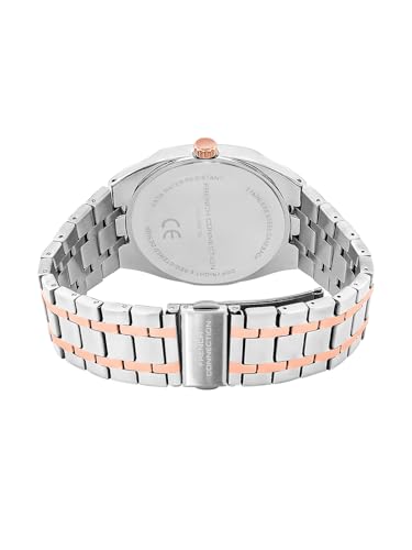 Image of French Connection Lumiere | Analog Display | Brown Dial | Silver Stainless Steel Strap | Watch for Men - FCU16RTM