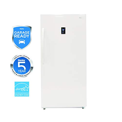 Danby Energy Star 13.8-Cu. Ft. Upright Convertible All Fridge/All Freezer In White #TOP1