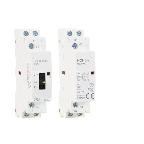 Contacteur rail Din HCH8-25 1NO1NC pour éviter les surcharges électriques
