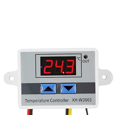 TM&W-w3001 temperature controller w3001 Incubator Thermostat Control Probe, Incubator Temperature Controller (220V AC Input Voltage) 1