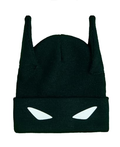 Batman Cowl 2-Piece Cuff Beanie & Magic Gloves Set2