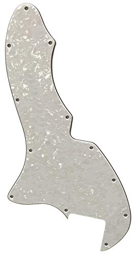 For US Fender Telecaster 69 Thinline Blank Guitar Pickguard. (4 Ply White Pearl)