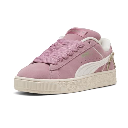 PUMA Kids Girls Suede XL Bowtique Sneakers Shoes Casual - Pink2