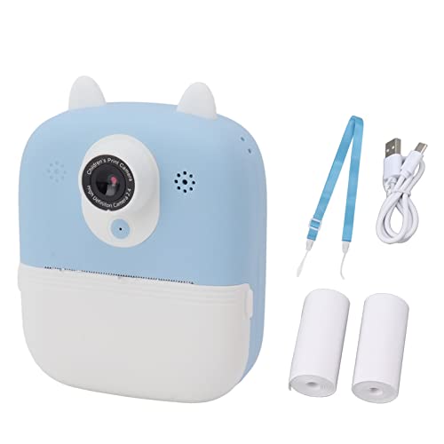 Câmera de brinquedo para selfie, câmera digital impressa de silicone ABS lente frontal e traseira de