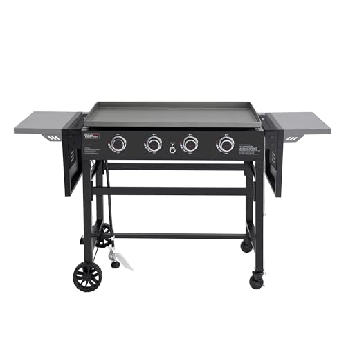 Royal Gourmet 4-Burner Propane Gas Griddle, 35-Inch Outdoor Grill