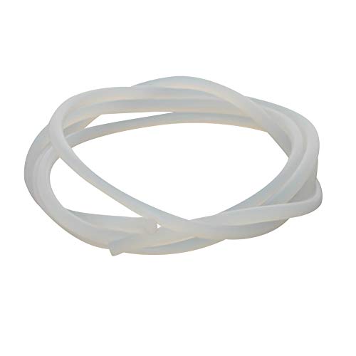 Othmro 0.16"(4mm) Dia Soft Silicone Bending Insert Tube for Rigid Tubing 3.28 ft Shaping Acrylic Rigid Tubing Repairs Accessory Bending Cord White 1Pcs - Image 3